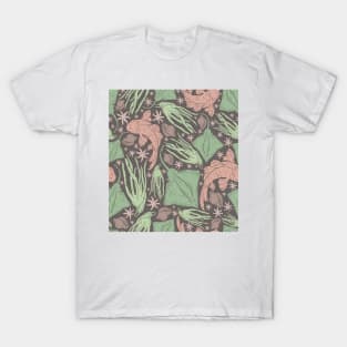 Stingray and Ocean Life Design T-Shirt